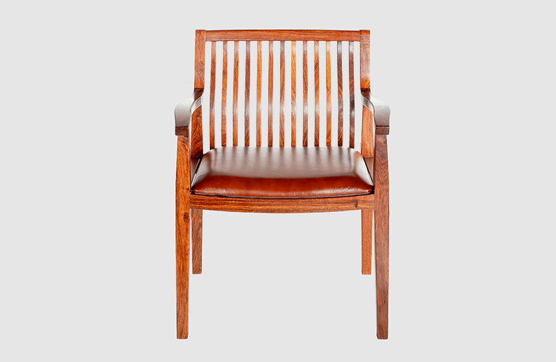 紫阳中式实木大方椅家具效果图